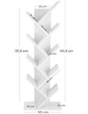 Meuble étagère en forme d'arbre