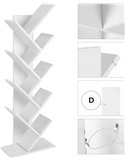 Bibliothèque ouverte pour salon