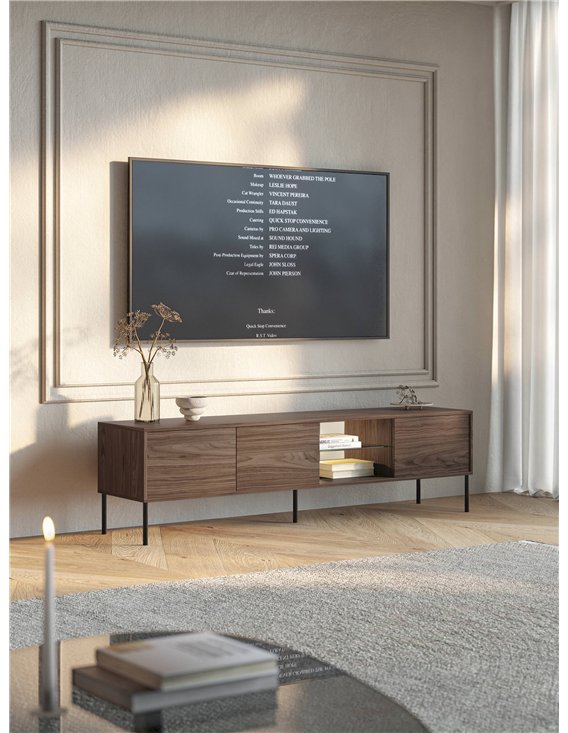 Meuble tv design avec éclairage led