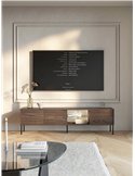 Meuble tv design avec éclairage led