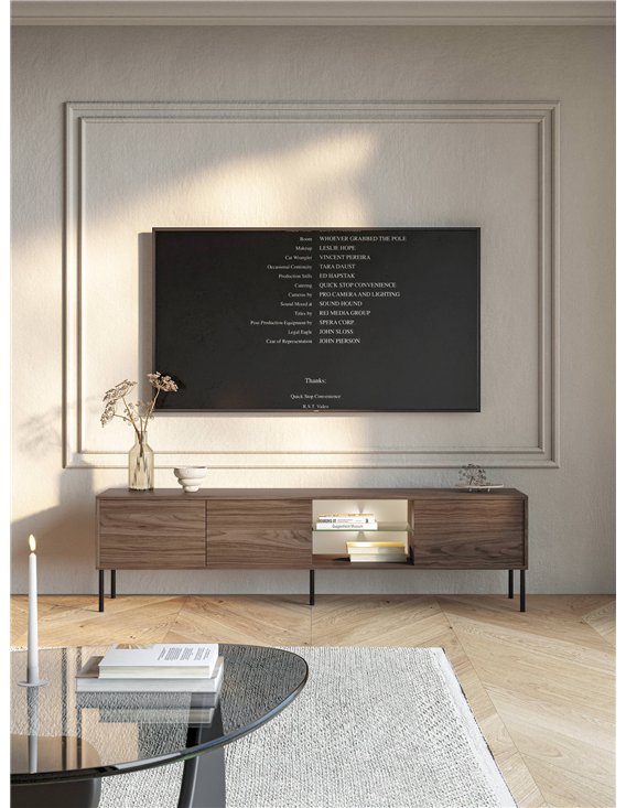 Meuble tv design avec éclairage led