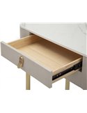 Console compacte avec rangement intégré