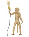 Lampe à poser singe doré