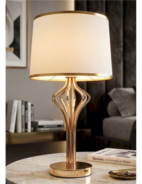 Luminaire chic au design géométrique