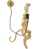 Applique singe doré glamour