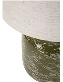 Lampe à poser contemporaine en céramique