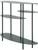 Console en métal aux lignes fluides