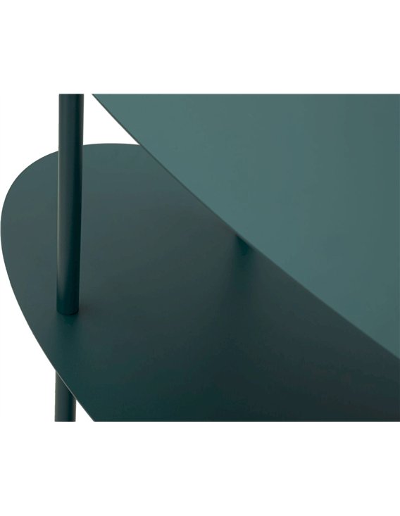 Console en métal aux lignes fluides