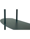 Console en métal aux lignes fluides