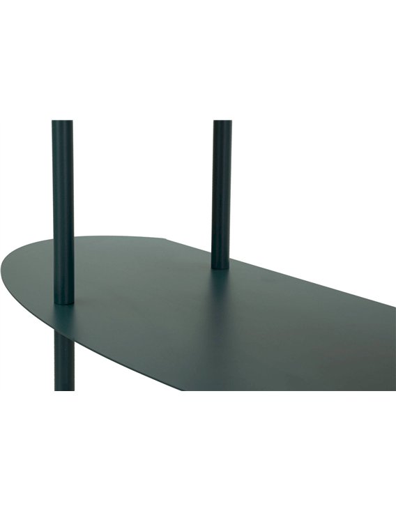 Console en métal aux lignes fluides