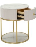 Chevet glamour pour chambre