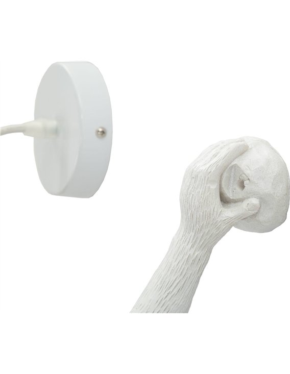 Lampe singe en polyrésine pour décorat