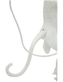 Applique murale singe sculptural