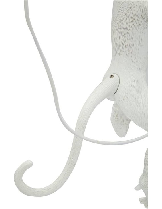 Applique murale singe sculptural