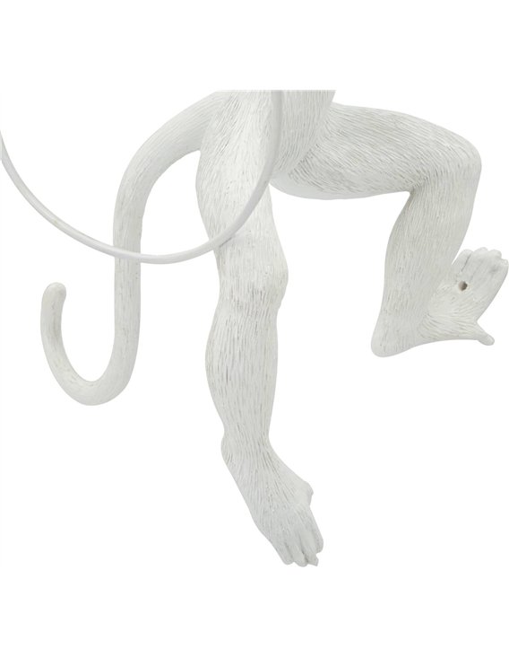 Applique murale singe sculptural