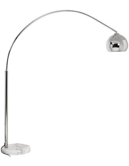 Lampe de sol design LOFT SMALL CHROME - par Kokoon Design