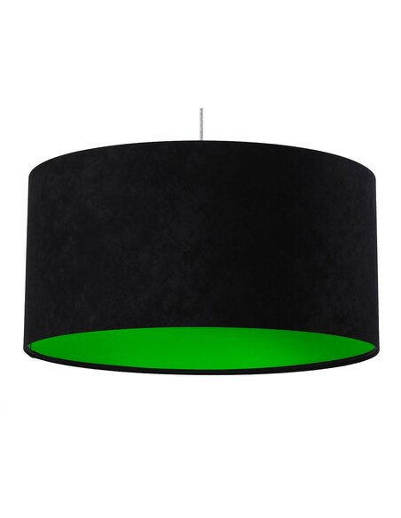 Suspension KIDS Velour Noir avec Intérieur Vert - par BPS Koncept