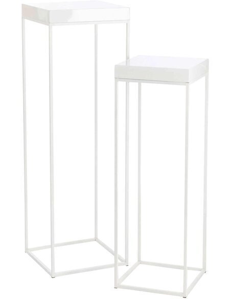 x2 selettes carrée blanc AUBURN SOUTH - par J-Line