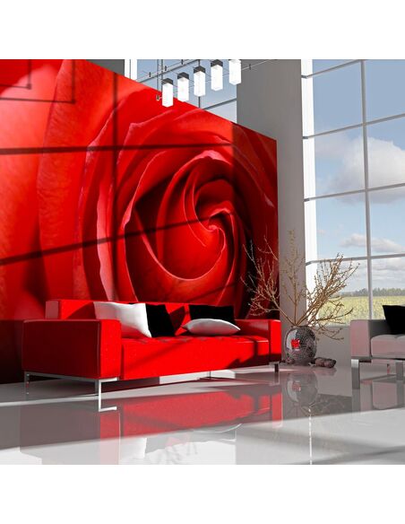 Papier peint L’ÉVEIL DE LA ROSE - par Artgeist