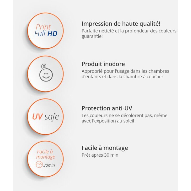 Papier peint CERF ET RUISSEAU DE MONTAGNE - par Artgeist