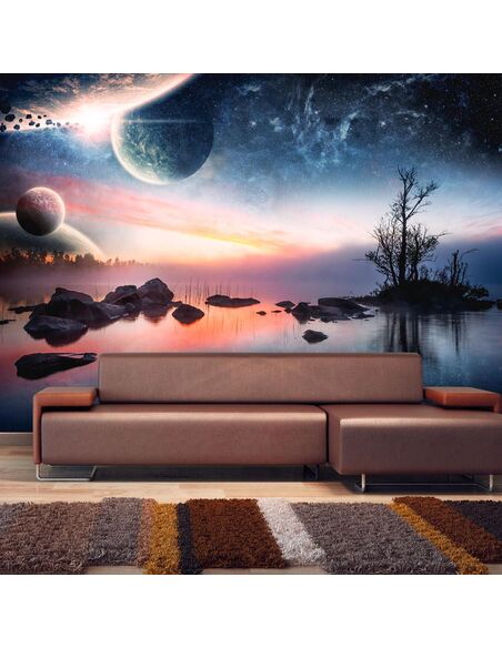 Papier peint COSMIC LANDSCAPE - par Artgeist