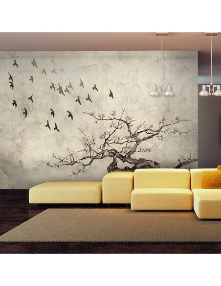 Papier peint FLOCK OF BIRDS - par Artgeist