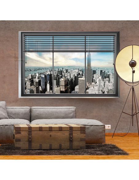 Papier peint NEW YORK WINDOW - par Artgeist