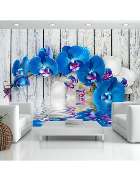 Papier peint COBALTIC ORCHID - par Artgeist