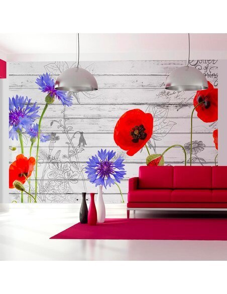 Papier peint WILDFLOWERS - par Artgeist