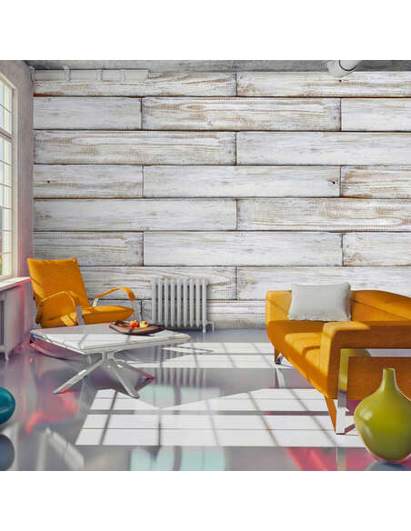 Papier peint TISSAGE DE BOIS - par Artgeist