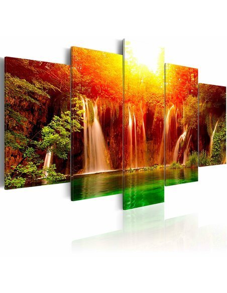 Tableau, en 5 Tableaux, DANS LE PARADIS - par Artgeist