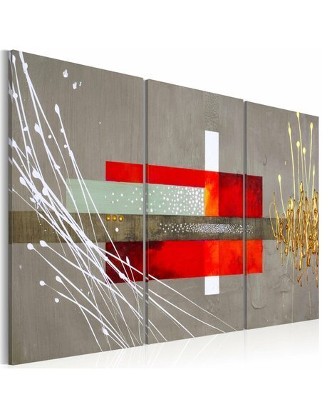 Tableau, triptyque, INCERTITUDE - par Artgeist