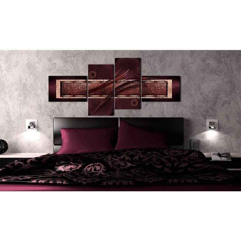 Tableau, en 4 Tableaux, CHOCOLAT - par Artgeist