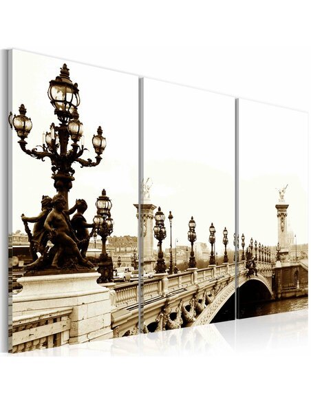 Tableau BALADE ROMANTIQUE À PARIS - par Artgeist