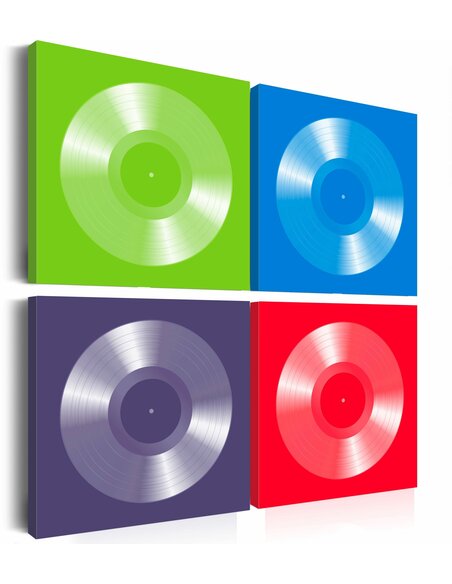 Tableau - 4 tableaux - Prix de musique - par Artgeist