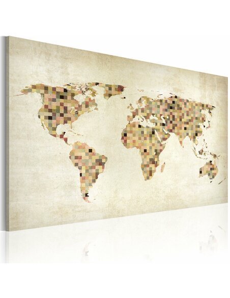 Tableau MONDE EN BLEU - par Artgeist