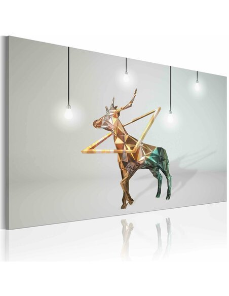 Tableau CERF D’OR - par Artgeist