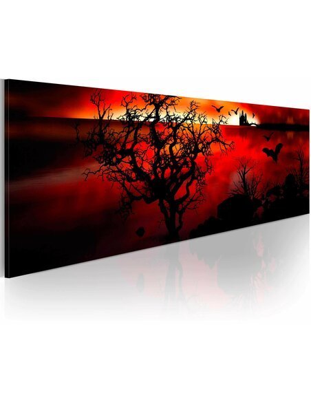 Tableau Panoramique - Marais noirs - par Artgeist