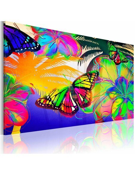 Tableau PAPILLONS EXOTIQUES - par Artgeist