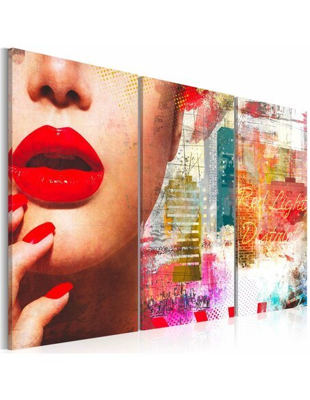 Tableau RED LIGHT DISTRICT - par Artgeist