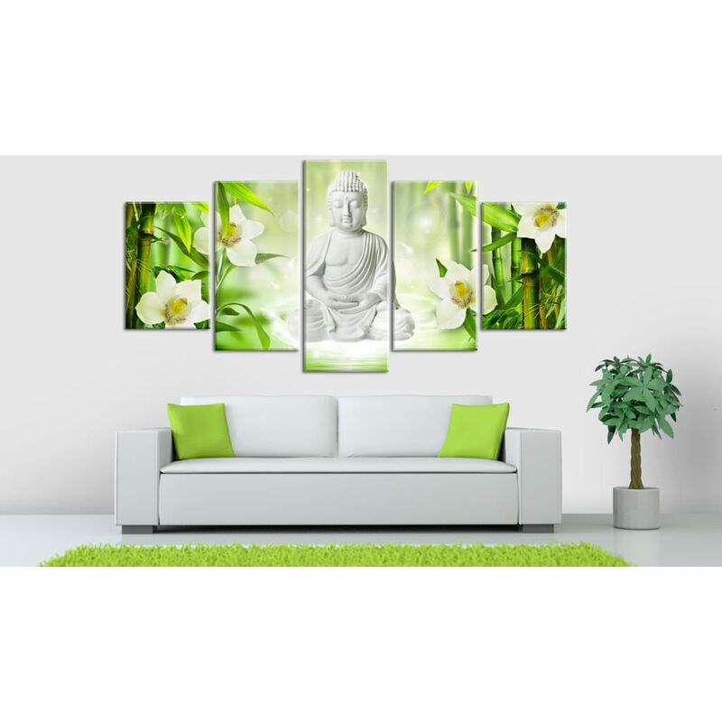 Tableau BUDDHA AND JASMINE - par Artgeist