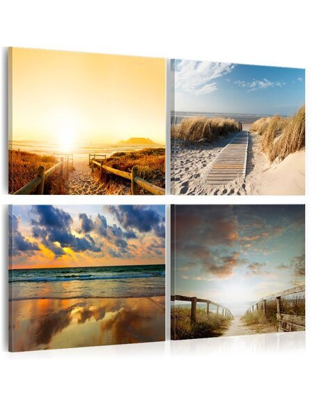 Tableau ON THE BEACH OF DREAMS - par Artgeist