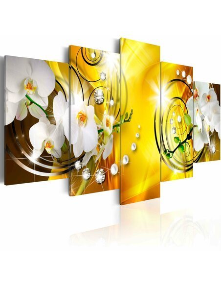 Tableau YELLOW ADMIRATION - par Artgeist