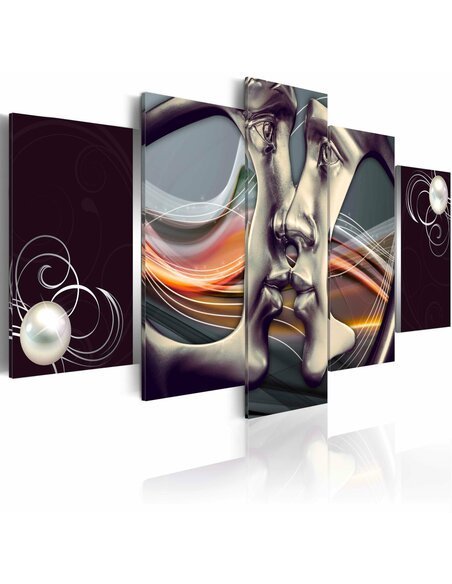 Tableau BAISER EN PLATINE - par Artgeist