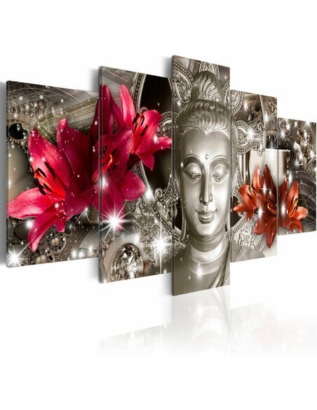 Tableau CONTEMPLATION D’ARGENT - par Artgeist