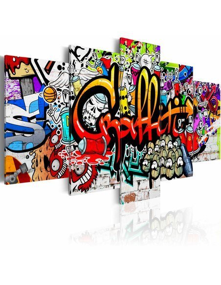 Tableau COLOURFUL STYLE - par Artgeist