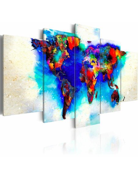 Tableau ALL COLORS OF THE WORLD - par Artgeist