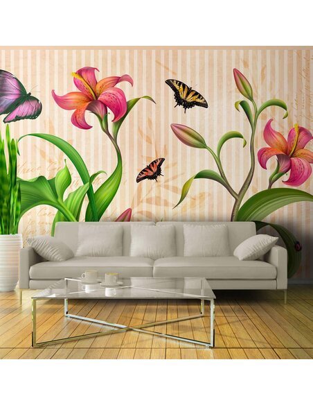 Papier peint VINTAGE SPRING - par Artgeist