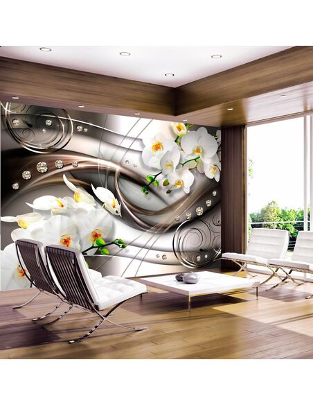 Papier peint BREEZE AND ORCHID - par Artgeist