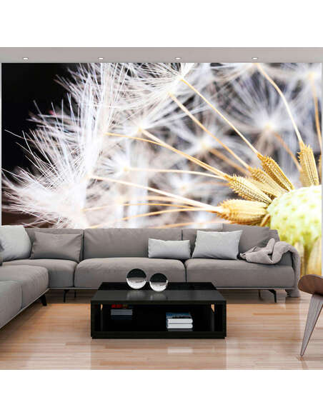 Papier peint FLUFFY DANDELION - par Artgeist